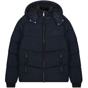 Malelions Sport Puffer Jacket - Navy