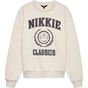 Nikkie Odessa Sweatshirt - Cream Melange 32