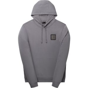 Ab Lifestyle Slim-Fit Metal Hoodie - Steel Gray