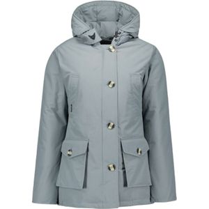 Airforce Women 4 Pocket Parka - Stone Blue M