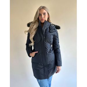 Moose Knuckles Women Cloud Parka Sh - Black/Black Sh