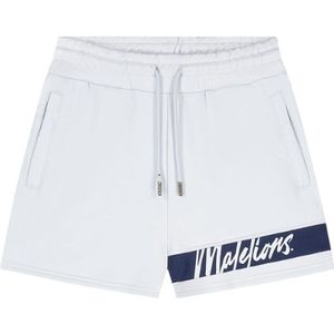 Malelions Women Captain Shorts - Light Blue/Midnight Blue XXS