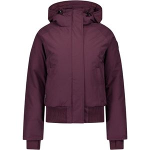 Airforce Women Bomber Jacket - Berry Wine XS