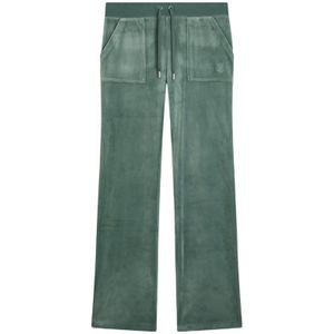 Del Ray Straight Leg Track Pant With - Duck Green XS