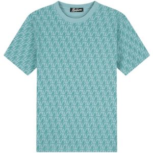 Malelions Monogram T-Shirt - Dusty Turquoise M