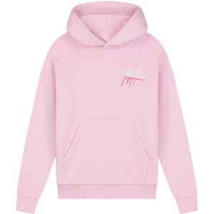 Malelions Girls Kiki Hoodie - Light Pink/Dark Pink 4-104