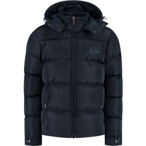 Malelions Kids Patch Puffer Jacket - Navy 6-116