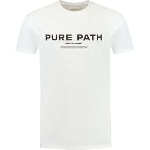 Pure Path Signature T-Shirt - Off White