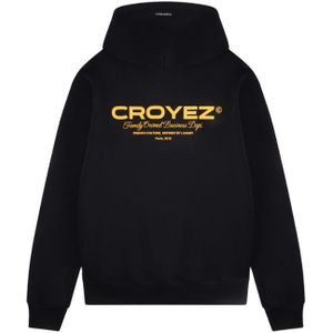 Croyez Family Owned Business Hoodie - Black/Yellow