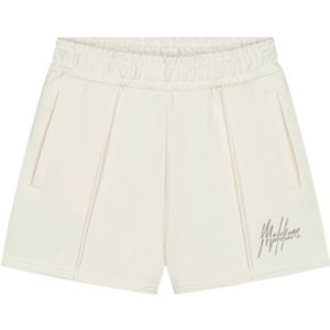 Malelions Women Kiki Shorts - Off White/Clay