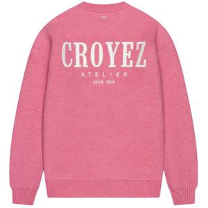 Croyez Women Gallery Knit Sweater - Pink M