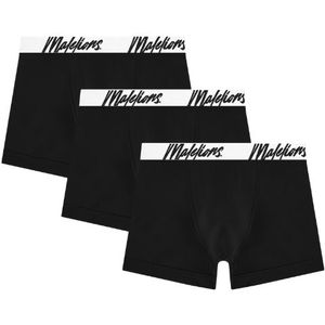 Malelions Boxer 3-Pack - Black/Black