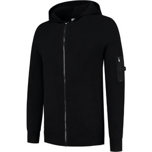 Quotrell Bilbao Knitted Hoodie - Black S