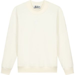 Malelions Women Brand Sweater - Cream