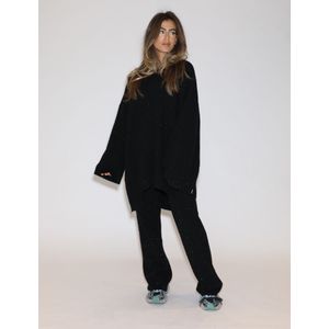 Suki - Sequins Jurk - Zwart - Midi Jurk