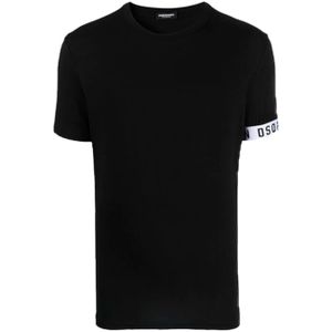 Dsquared2 Round Neck T-Shirt - Zwart