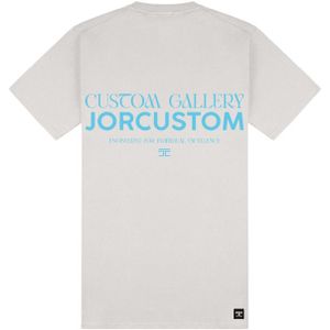 JorCustom Gallery Slim Fit T-Shirt - Grey L
