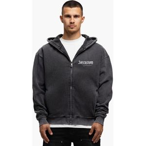 JorCustom Unleashed Fleece Zipped Hoodie - Acid Grey XS