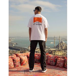 Croyez Fumes T-Shirt - White/Orange XXL