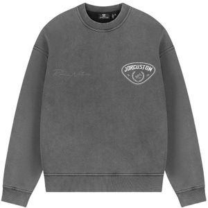 JorCustom Race Again Fleece Crewneck Sweater - Acid Grey XS