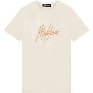 Malelions Duo Essentials T-Shirt - Grey/Orange