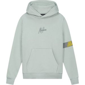 Malelions Kids Captain Hoodie - Aqua Grey/Anthracite 4-104