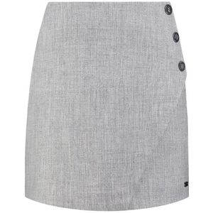 Nikkie Asti Melange Skirt - Graphite