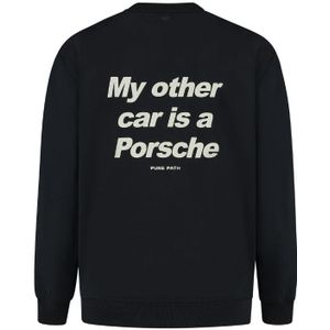 My Other Car Sweater - Black S