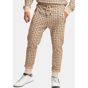 Carlo Colucci All Over Print Jogger - Beige