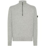 Peuterey - Braille 03 Half-Zip Sweater - Grijs - Wol