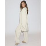 Suki - Sequins Jurk - Crème - Midi Jurk