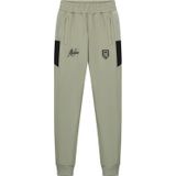 Malelions Kids Sport Transfer Trackpants - Moss Grey/Black