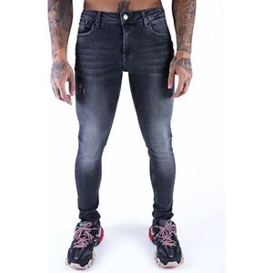 2LEGARE Noah Destroyed Jeans - Mid Grey 27