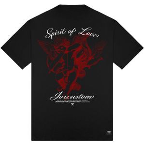 JorCustom Spirit Of Love Loose Fit T-Shirt - Black XS