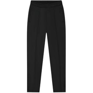 Malelions Pique Logo Trackpants - Black S