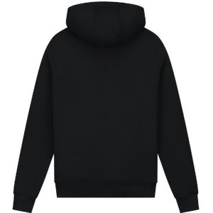 Malelions Striped Signature Hoodie - Black/White XXL