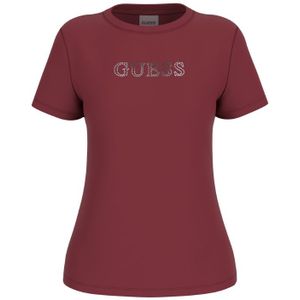 Guess - Briana SS T-Shirt - Collegiate Burgundy - T-shirt