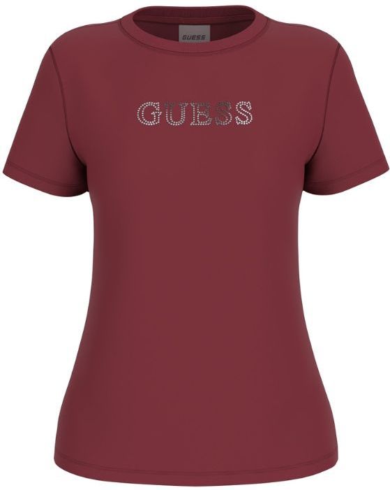 Guess - Briana SS T-Shirt - Collegiate Burgundy - T-shirt