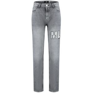Malelions Women Ripped Jeans - Dark Grey XS