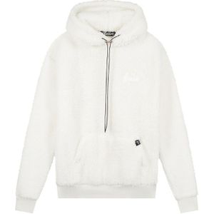 Malelions Sherpa Signature Hoodie - Off White XXL