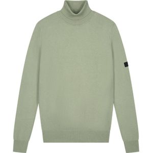 Malelions Knit Turtleneck - Green XS