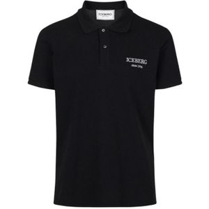 Iceberg Polo T-Shirt - Black S