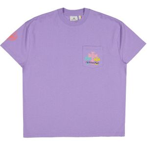 Women Cross T-Shirt - Soft Lilac XS