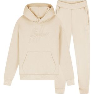 Malelions Girls Essentials Tracksuit - Taupe 4-104