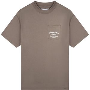 Croyez Fraternité Pocket T-Shirt - Dull Grey