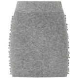 Pinko - Believe Gonna Confort Wool Con - Monument Grey - Minirok