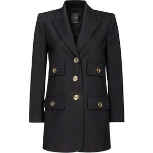 Pinko Husky Jacket - Nero Limousine 40-XS