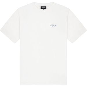 Quotrell Royal T-Shirt - White/Blue XXL