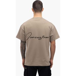JorCustom Written Loose T-Shirt SS24 - Fog XS