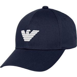 Emporio Armani Logo Cap - Marine